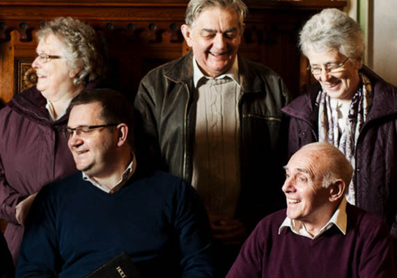 In  1979 four Christians who worshipped at Penllyn Mission in Brook street, were moved by the Lord to begin youth work in the town.  Their work first began at what was once the Dorothy Cinema but after a while, because of growing numbers, the leaders sought a new location. After much prayer this was resolved by renting the Schoolroom at Glanrafon Chapel.